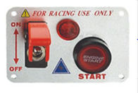 لوحة التبديل 12 فولت الطاقة بالسرعة سباق السيارات مع الأحمر مؤشر الضوء
