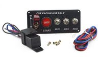 30A Universal Racing Switch Panel For Car , Toggle Starter Switch